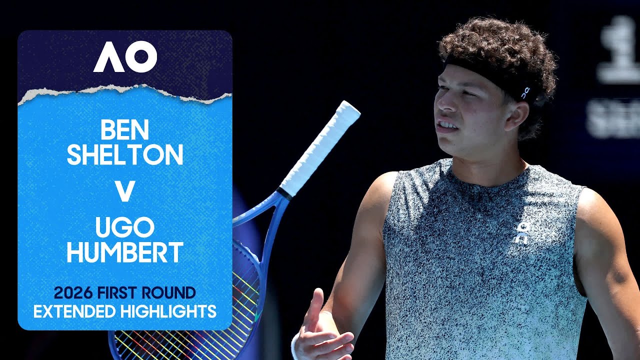 Ben Shelton v Ugo Humbert Extended Highlights | Australian Open 2026 First Round Ben Shelton v Ugo Humbert Extended Highlights | Australian Open 2026 First Round