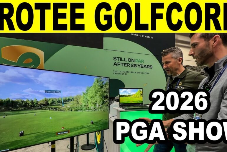 PROTEE GolfCore Golf Simulator Software at the 2026 PGA SHOW!