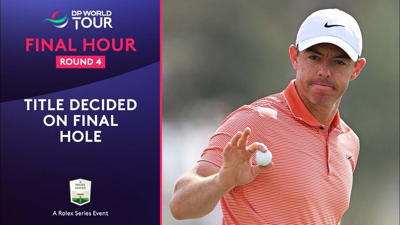 McIlroy v Hatton v Hillier | Last 60 Minutes Of The Final Round | 2025 Hero Dubai Desert Classic
