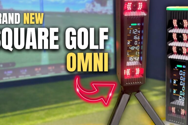 The BRAND NEW Square Golf Omni Launch Monitor (Indoor & Outdoor!)