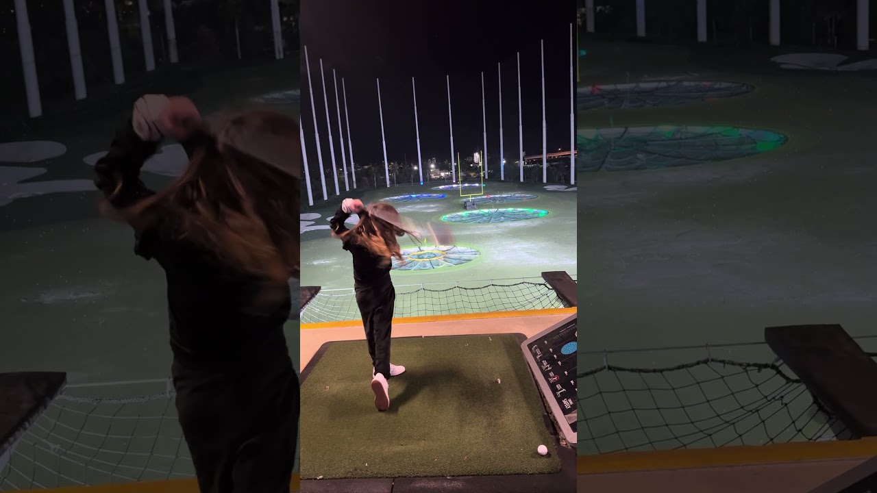 She Doesn’t Rush Her Swing #golfgirl #golfswing #golf #golftechnique #golfer #girlgolfers #girl