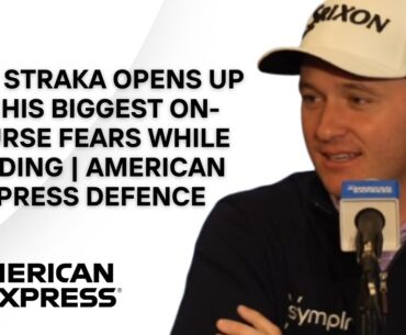 Sepp Straka Admits He Didn’t Sleep With Sunday Lead | “Battling The Nerves” At The American Express