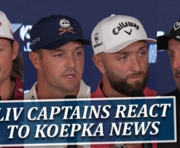Brooks Koepka Leaving LIV Golf- REACTION From Cam Smith, Bryson DeChambeau, Jon Rahm, Phil Mickelson