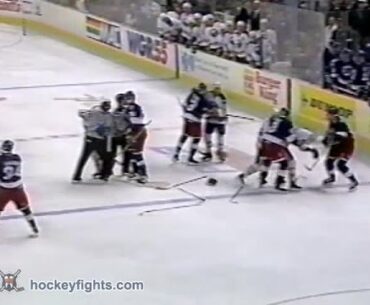 Igor Ulanov vs Donald Audette & Dean Kennedy vs Brad May Nov 19, 1993