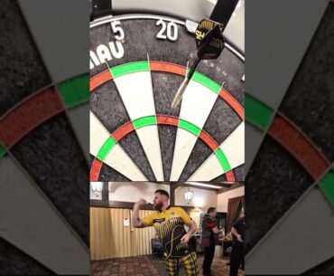 Adrian Lewis 9 darter? We thought so at the time but Scott Williams only got a 140 #adrianlewis