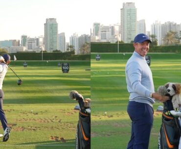 Rory McIlroy Full Range Session | 2026 Hero Dubai Desert Classic
