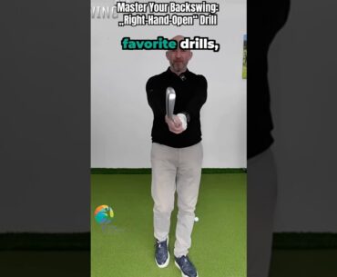 Master Your Golf Swing with this Right Hand Drill #shorts