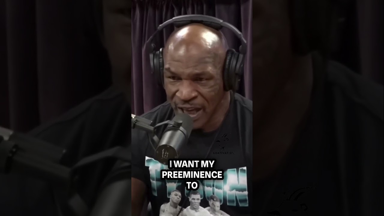 Mike Tyson wants to be REMEMBERED like Alexander the GREAT Mike Tyson wants to be REMEMBERED like Alexander the GREAT