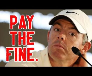 Rory McIlroy’s BRUTAL Message to Jon Rahm: "Pay the Fine or You're Out!" 🚫