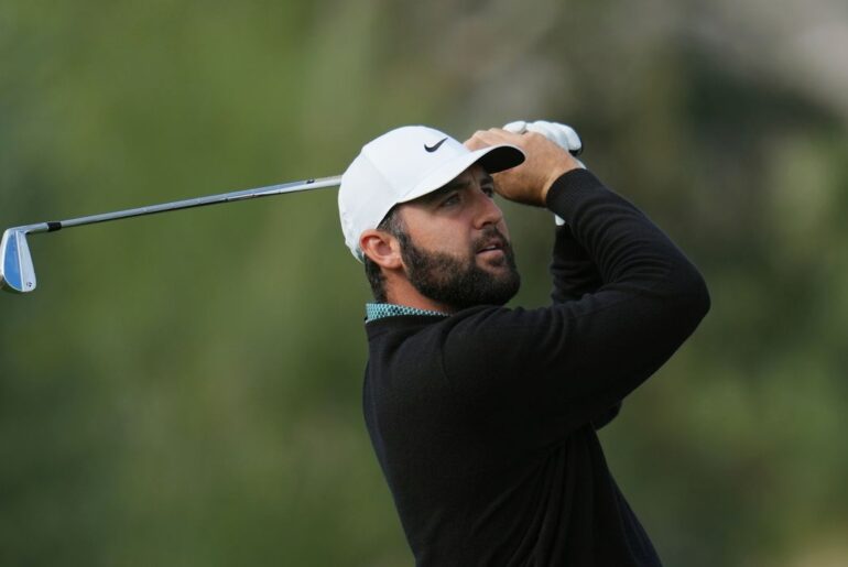 Scheffler starts the new year with a 63. It allowed him to keep pace at The American Express