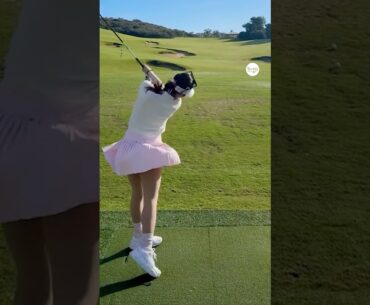 좀 쉬었더니 골프가 조금 그립? 🥹⛳️💕🇺🇸 | KLPGA 남우리(Woo-ri Nam) #골프레슨_필드/기업행사