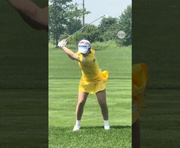 러프에서도 팔꿈치 붙이고 각도 유지 📐💛 | KLPGA 박현경(Hyunkyung Park) #응원릴레이 #박현경2026