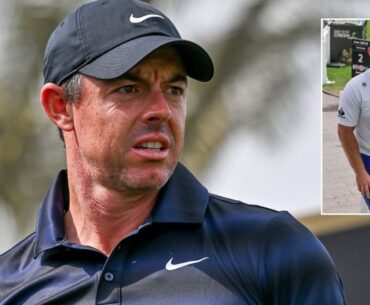 Rory McIlroy left 'horrified' by golf star gaining weight after drinking too much alcohol