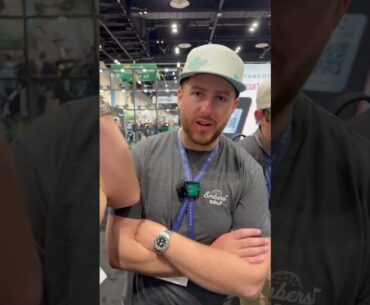 Imagine you’re on the course, and the cart girl pulls up in this 😳