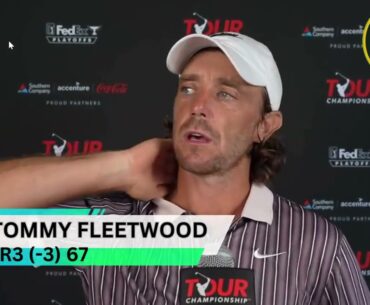 Fleetwood Fights to Stay on Top | Post Round Press Conference | Tour Championship R3