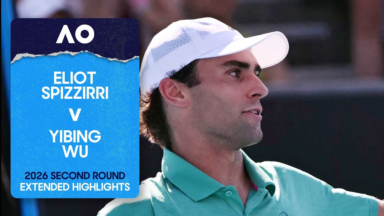 Eliot Spizzirri v Yibing Wu Extended Highlights | Australian Open 2026 Second Round Eliot Spizzirri v Yibing Wu Extended Highlights | Australian Open 2026 Second Round