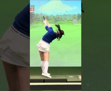 느낌 왔어!!! 언니 따라 간다규~~ 설마 연속 샷이글? 👀💙 | KLPGA 윤규미(Kyumi Yun) #응원릴레이 #윤규미2026