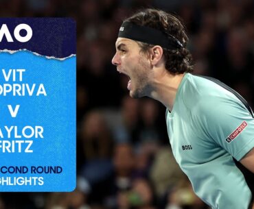Vit Kopriva v Taylor Fritz Highlights | Australian Open 2026 Second Round