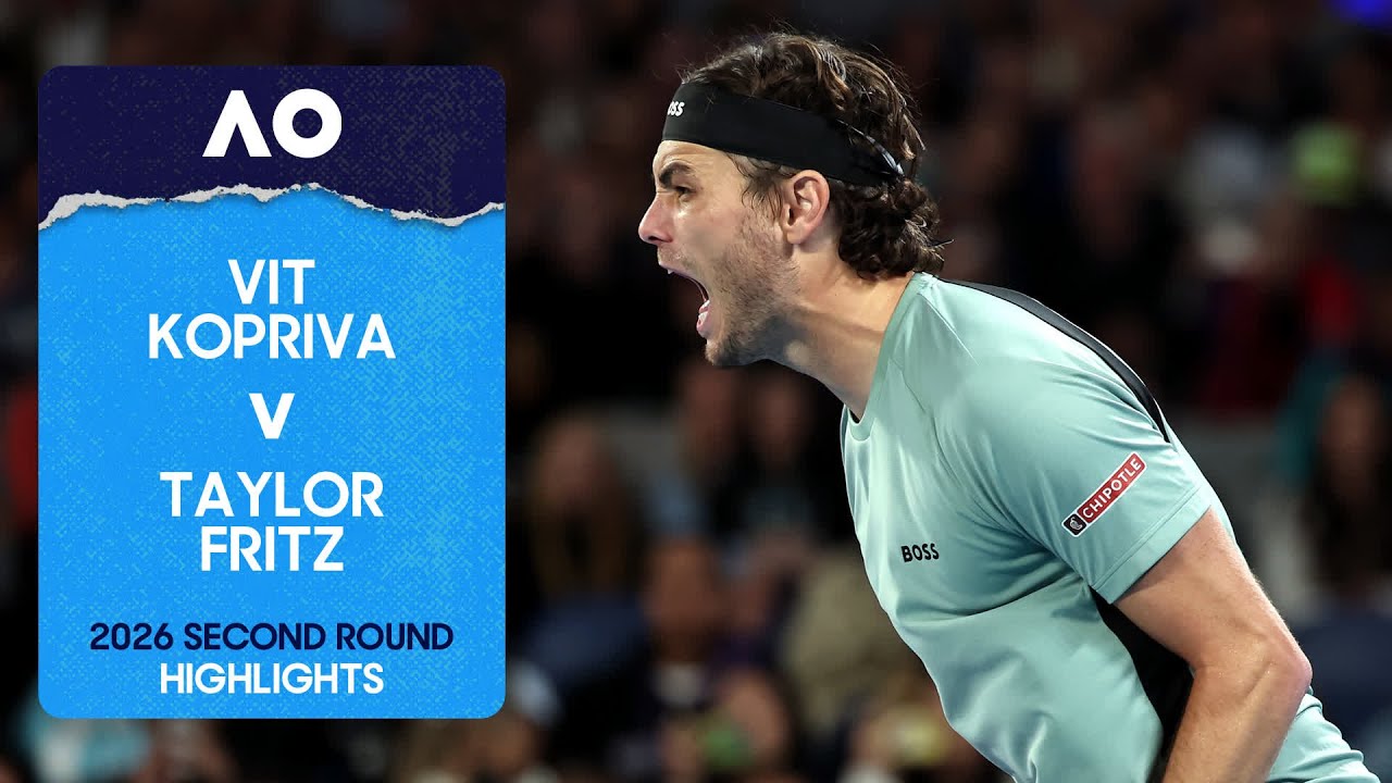 Vit Kopriva v Taylor Fritz Highlights | Australian Open 2026 Second Round Vit Kopriva v Taylor Fritz Highlights | Australian Open 2026 Second Round