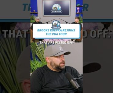 Scottie Scheffler's reaction to Brooks Koepka rejoining the PGA Tour