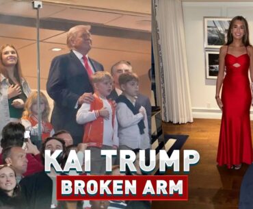 What REALLY Happened to Kai Trump’s Arm? Fans Spot Sling at National Championship