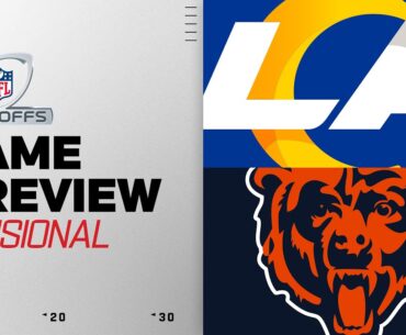 Los Angeles Rams vs Chicago Bears | 2025 Divisional Round Game Preview