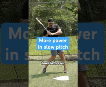 Beginners: How to get more power in your slow pitch swing
