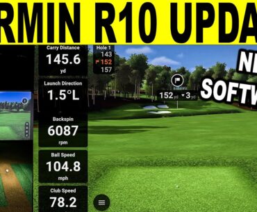 Garmin R10 MAJOR Update Brings Home Tee Hero App & NEW Features!