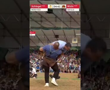 Schlegel Werner vs Wicki Joel Innerschweizer 2025 #lutte #schwinger #sports #suisse #luttesuisse