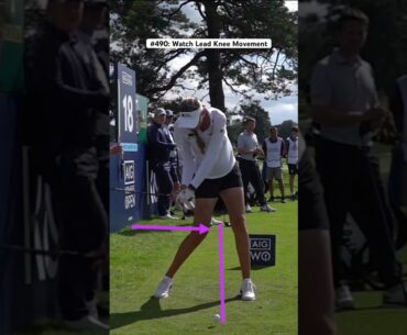 Perfect Left Knee Movement (Golf Swing)