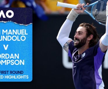 Juan Manuel Cerundolo v Jordan Thompson Extended Highlights | Australian Open 2026 First Round