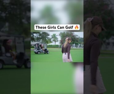 These Golfer Girls Are Too Good 🔥⛳️ @golfgirlgames #golf #shorts