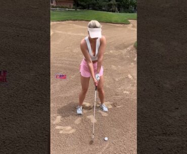 Amazing Golf Swing you need to see | Golf Girl awesome swing | Golf shorts | Brooke
