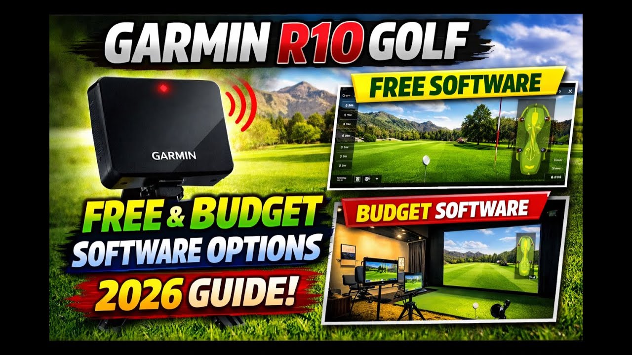 Garmin R10 Software Guide 2026 | Best Free & Budget Golf Simulator Options