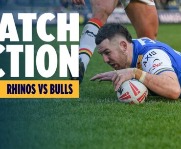MATCH HIGHLIGHTS | Rhinos vs Bulls | Cameron Smith's Testimonial