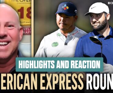 2026 American Express: Si Woo Kim (-22) holds lead as Scheffler sits 1 shot back | Round 3 Recap