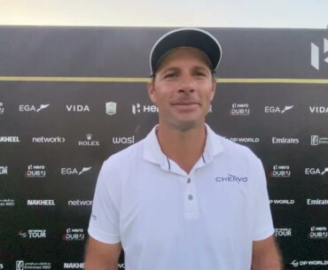 Andrea Pavan se mete en la lucha por todo en el Hero Dubai Desert Classic
