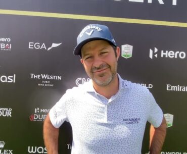 Jorge Campillo. Day 3. Hero Dubai Desert Classic. DP World Tour. Entrevista en español