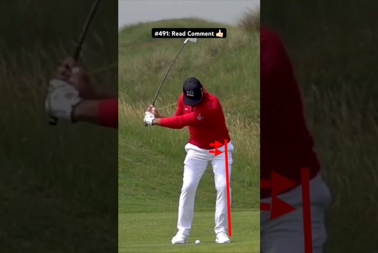 The Simple Focus That Improves Ball Striking (Golf Swing Slow Motion)