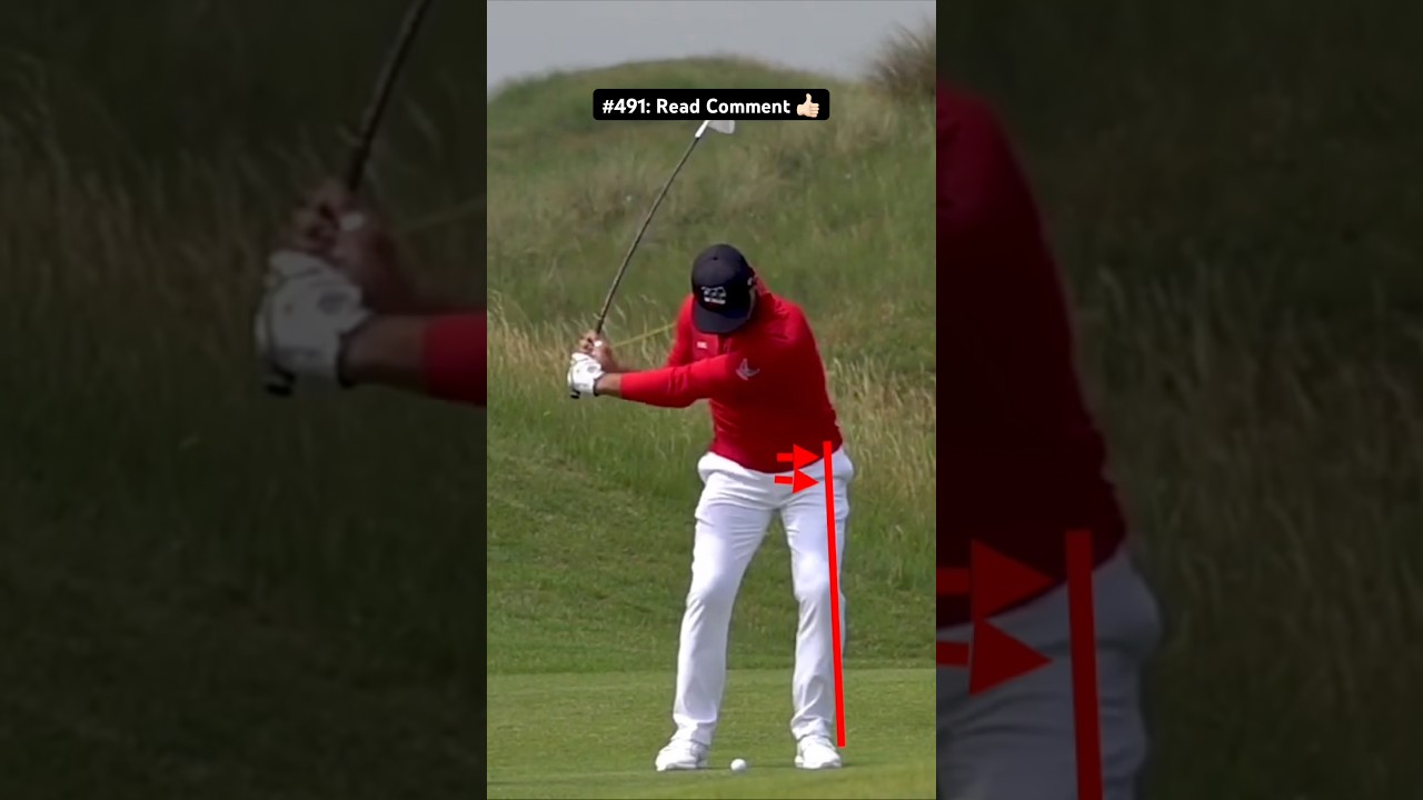 The Simple Focus That Improves Ball Striking (Golf Swing Slow Motion)
