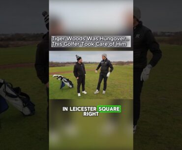 Tiger Woods has a Different Aura 🐯 #tiger #golf #shorts