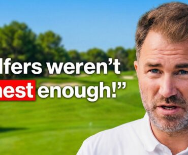 An Honest Conversation With Eddie Hearn on the Range