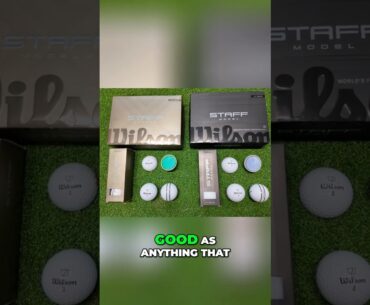Don't Overlook Wilson Golf Balls! They Perform With The BEST!