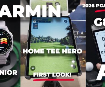 Complete Look at Garmin's 2026 Golf Lineup: Garmin J1 Junior Watch, G82 GPS & Home Tee Hero Updates