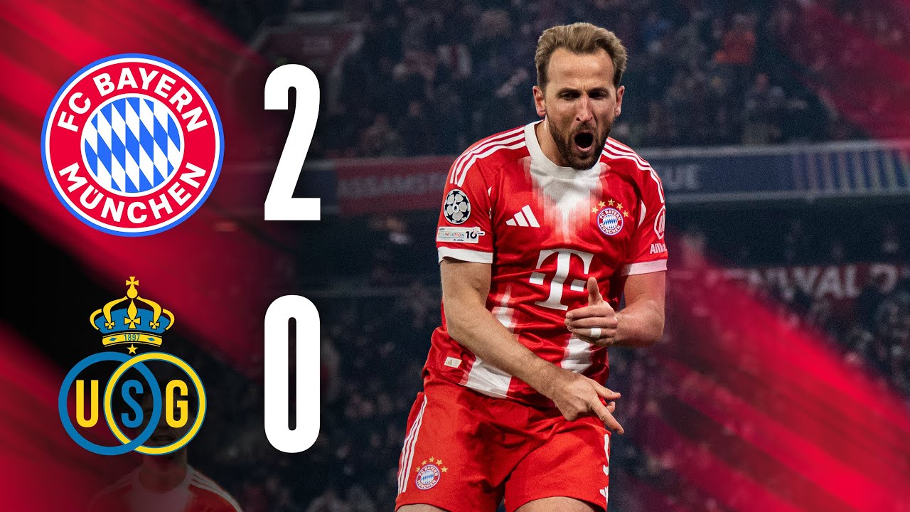 KANE BRACE SECURES SPOT IN UCL R16 | FC Bayern – Saint-Gilloise | Champions League-Highlights KANE BRACE SECURES SPOT IN UCL R16 | FC Bayern - Saint-Gilloise | Champions League-Highlights