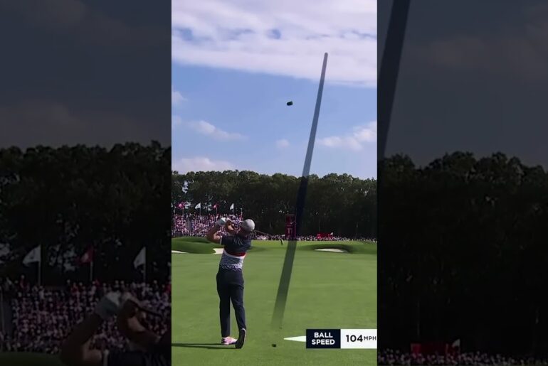 Justin Thomas was PUMPED up! 🔥