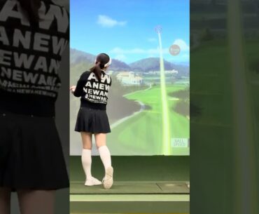 나비를 부르는 정교한 샷 메이킹 🖤🤩 | KLPGA 한지민(Jimin Han) #응원릴레이 #한지민2026