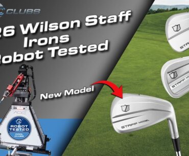 2026 Wilson Staff Irons Tested by Robot | MB vs CB vs XB