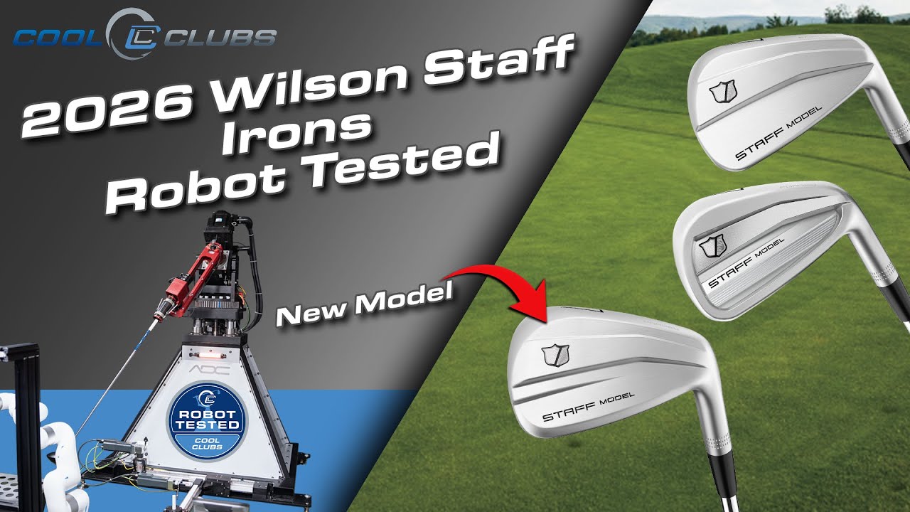 2026 Wilson Staff Irons Tested by Robot | MB vs CB vs XB 2026 Wilson Staff Irons Tested by Robot | MB vs CB vs XB