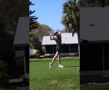 Carlee Shoemaker #golf #golfswing #shorts